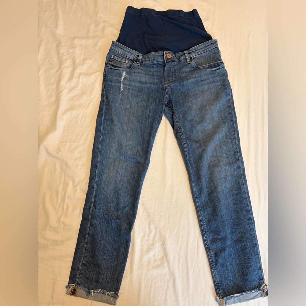 ASOS Maternity Shrunken Boyfriend Jeans